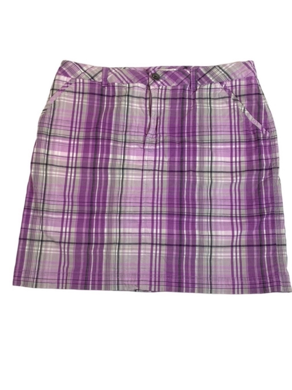 Christopher & Banks Plaid Skort